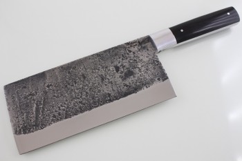 Тяпка "Samurai" Кованая х12мф. Рукоять Эбонит.