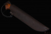 Нож "Медведь" 95х18. Рукоять дерево зебрано.