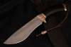 Нож "Егерь" клинок 95х18. Рукоять бронза, граб.