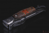 Складная "Финка НКВД" с красной звездой. Сталь Böhler N690. Рукоять карельская береза. 